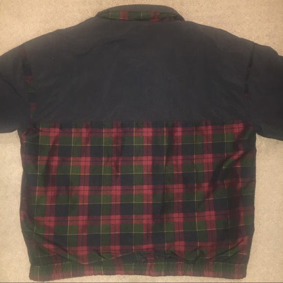 FORRESTER’S GOLF PLAID WINDBREAKER JACKET LARGE - Picture 4 of 7
